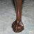 18th Century Georgian Claw & Ball Carved Walnut Stool, 1780s For Sale - Image 10 of 15