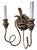 French Vintage French Style Wall Sconces - a Pair For Sale - Image 3 of 13