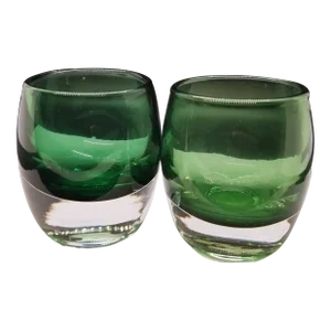 Crate and Barrel Diva Emerald Green Vitive, Made in Poland
