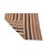 Striped Vintage Brown Kilim Runner - 2`7″ X 8`3″ Ft. For Sale In Los Angeles - Image 6 of 6