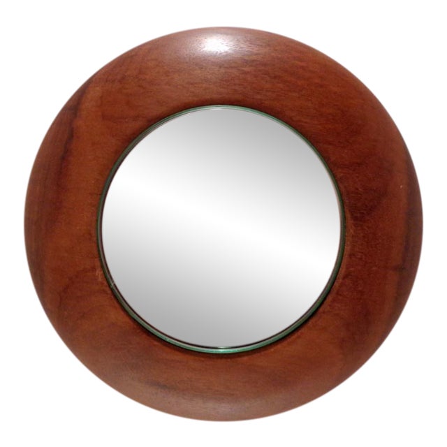 Vintage Small Round Porthole Wall Mirror Chairish