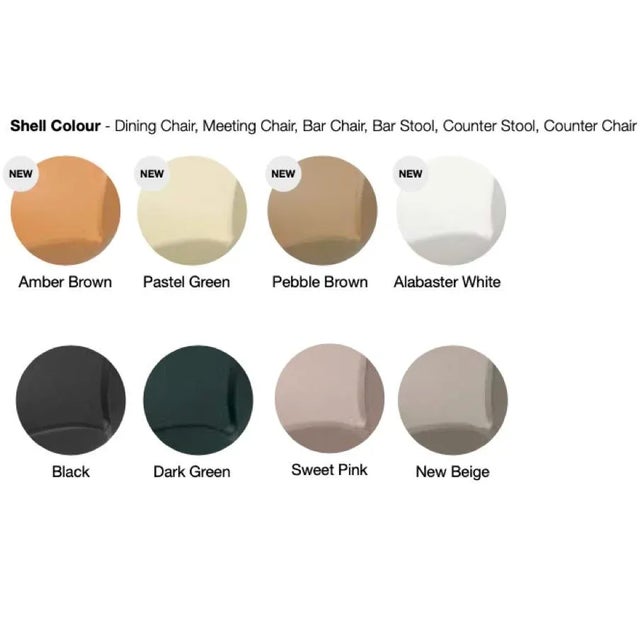 Metal GamFratesi 'Beetle' Dining Chair in Pink With Brass Conic Base For Sale - Image 7 of 8