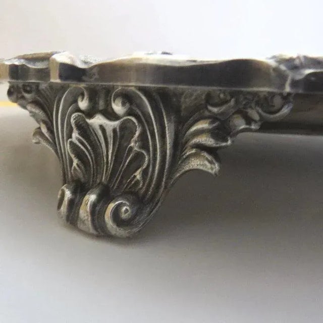 Continental Sheffield Silverplate Co. Brooklyn, New York Serving Tray For Sale In Denver - Image 6 of 10