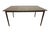 Vintage Mid Century 5 Ft. Dining Room Table For Sale - Image 4 of 4