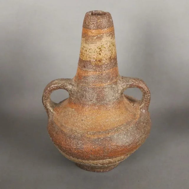 Ceramic Brutalist Vase, 1950s For Sale - Image 4 of 7