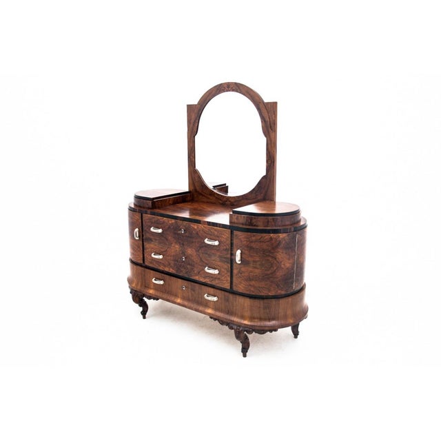 1920s Vintage Art Deco Italian Dressing Table, 1920s For Sale - Image 5 of 18
