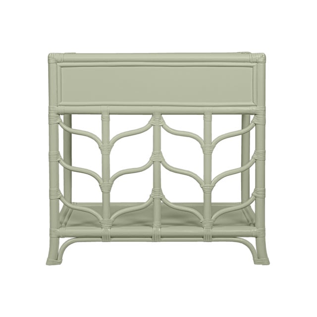 Ivy Nightstand - Celery Green For Sale - Image 9 of 10