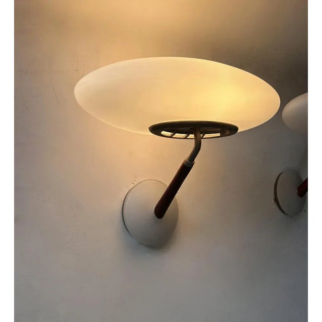 Opaline Sconce by Matteo Thun for Arteluce, Italy, 1990s For Sale - Image 4 of 9