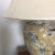 1990s 1990s Yellow and Gray Crackle Glaze Ceramic Urn Shaped Lamp With Shade For Sale - Image 5 of 9