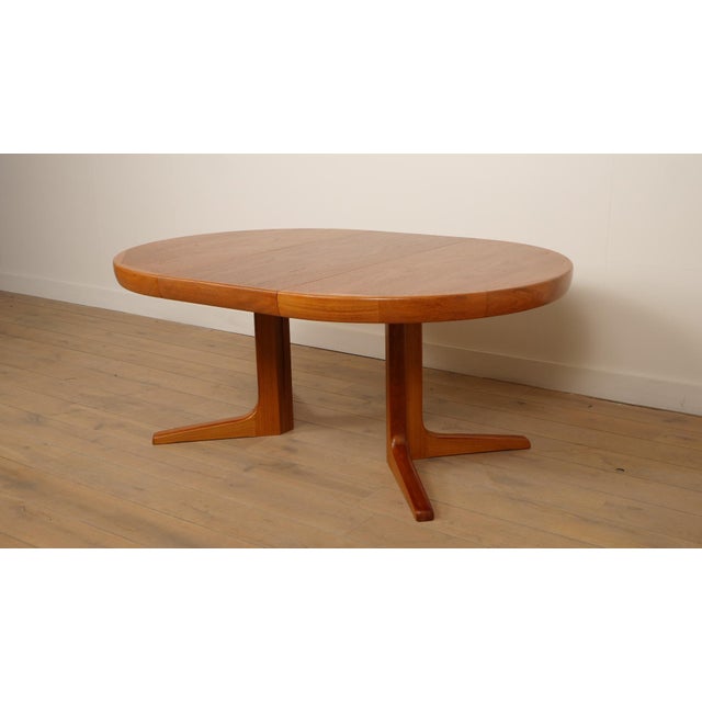 Vintage Teak Dining Table, 1950s For Sale - Image 6 of 17