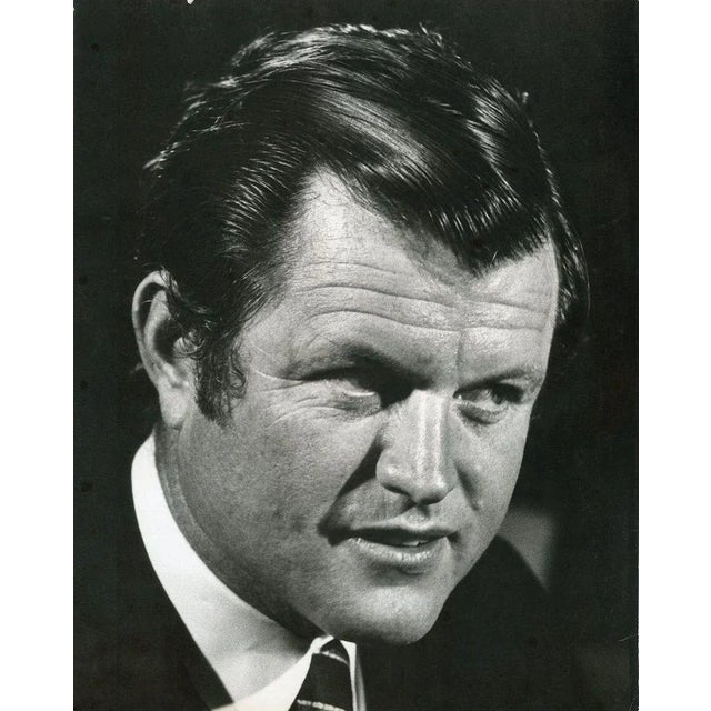 Portrait of Ted Kennedy - Press Photo by Ron Galella - 1960s 1960s For Sale - Image 3 of 3