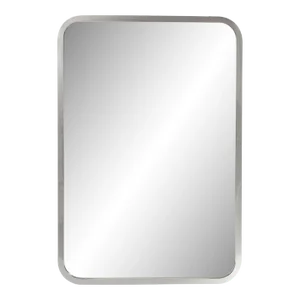 Simone Rectangular Stainless Steel Mirror