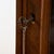 Brown Antique Bookcase with Cut Glass For Sale - Image 8 of 16