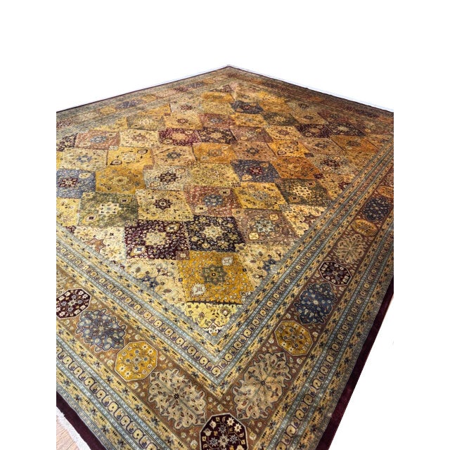 Textile Pasargad DC Genuine Fine Tabriz Design Lamb's Wool Rug For Sale - Image 7 of 11