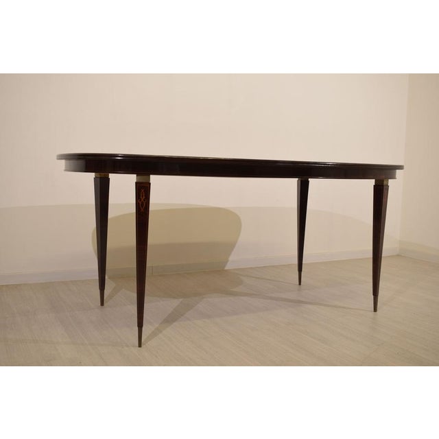 Wood Vintage Dining Table by Paolo Buffa, 1950 For Sale - Image 7 of 17