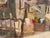 1960s Elias Laxa Well-Listed Artist Philippines Rare Genre Painting For Sale - Image 5 of 8