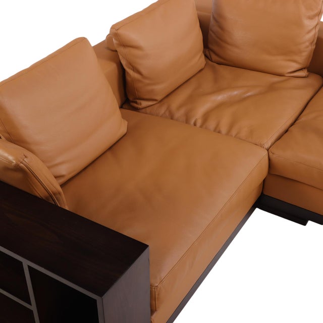Wood Hugues Chevalier "Dominique" Sectional Sofa For Sale - Image 7 of 8
