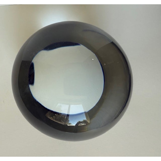 1980s Post-Modern Art Glass Paperweight / Sculpture by Svoboda Karlov For Sale - Image 5 of 10