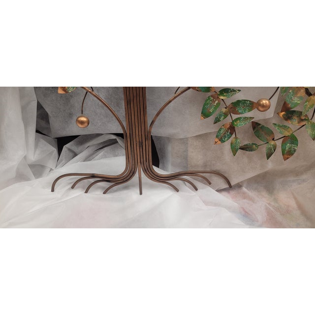Metal 1960s Mid Century Modern "Tree of Life" Wall Sculpture by Curtis Jeré For Sale - Image 7 of 10