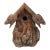 Vintage Rustic Garden Knothole Birdhouse For Sale