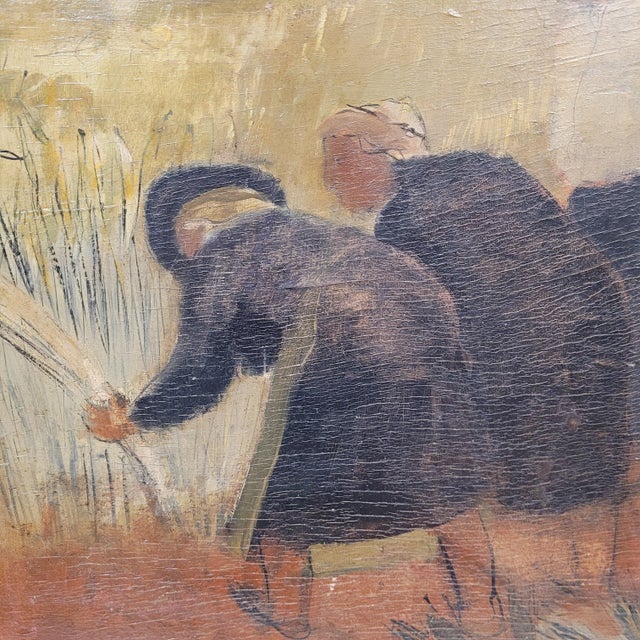 Agustín Carrera, Roquelaure, 1920s, Oil on Board For Sale - Image 11 of 18