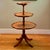 Traditional Mahogany Three-Tier 4 Leg Pie-Crust Dumbwaiter/ Parlor Table For Sale - Image 3 of 10