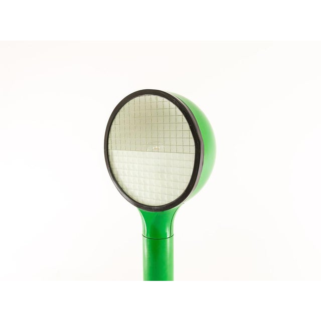 Glass Green Drive Table Lamp by Adalberto Dal Lago & Adam Tihany for Francesconi, 1970 For Sale - Image 7 of 9