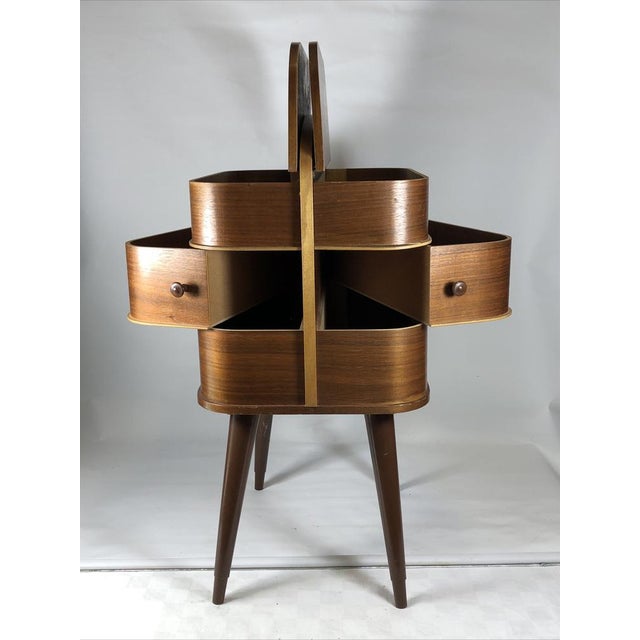 Vintage Danish Sewing Table For Sale - Image 17 of 18