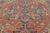 Antique Persian Heriz Rug With Geometric Medallion in Red & Blue - Rug & Kilim For Sale In New York - Image 6 of 8