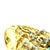 1960s 18k Gold Turquoise and Diamond Freeform Cocktail Ring, Size 7.5 For Sale - Image 13 of 17