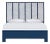 Liam Standard Bed Queen - Navy For Sale