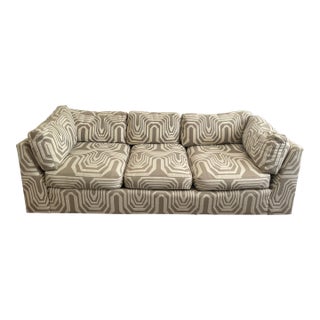 MCM Directional Ultra Modern, Geometric Sofa 1970's For Sale
