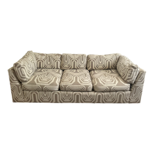 MCM Directional Ultra Modern, Geometric Sofa 1970's
