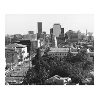 1973 Wilshire Boulevard Los Angeles Photograph by Don Ware For Sale