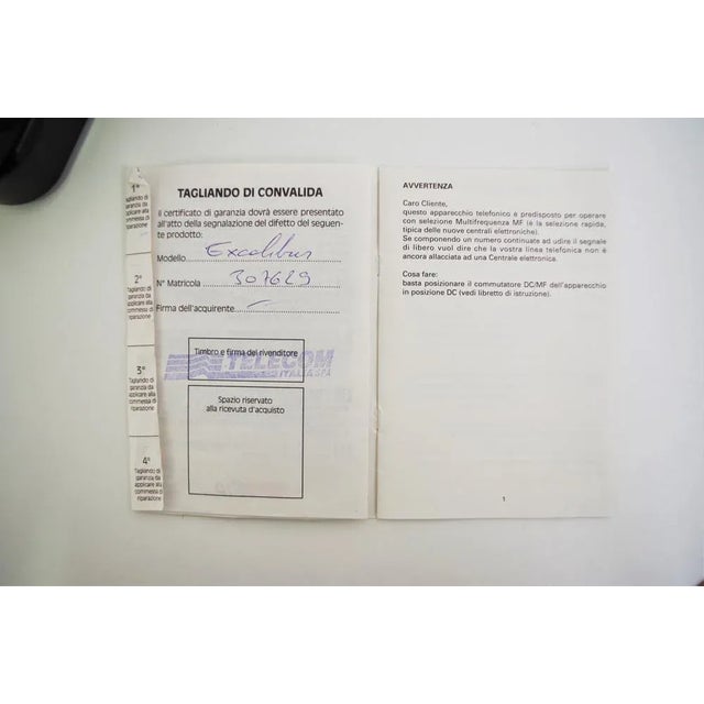 Black Phone from Brondi Excalibus, 1970s For Sale - Image 14 of 15