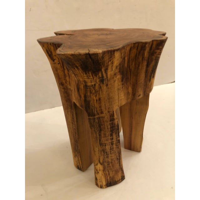 Organic Modern Irregular Shaped Drinks Table For Sale - Image 9 of 11