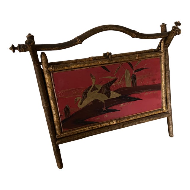 Small Lacquered Sewing Box, 1890s For Sale