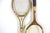 Curated Pair of Vintage Tennis Rackets for Designer Decorating Wood Racquet Set of Two For Sale - Image 4 of 11