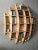Wood Oval Pine Shelves by David Renault For Sale - Image 7 of 8