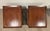 Pair of beautifully constructed mahogany Ming-style side tables by Heritage Henredon featuring timeless elegance and sleek...