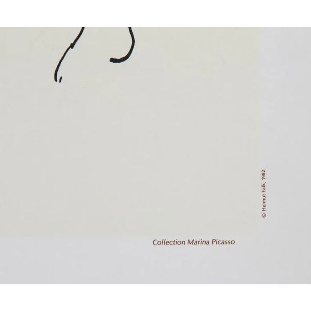 Impressionist 1980s "Taureau et Cheval" Lithograph After Pablo Picasso For Sale - Image 3 of 4