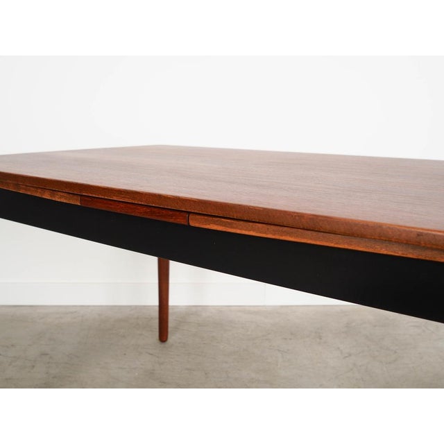Danish Walnut Table, Denmark, 1970s For Sale - Image 11 of 18