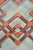 Wood Vintage McGuire Red Rattan Bamboo and Brass Glass Top Square Coffee Table For Sale - Image 7 of 12