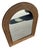 Boho Chic Large Vintage Bamboo Pencil Reed Wall Mirror For Sale - Image 3 of 4