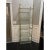 Vintage Chinoiserie Metal & Glass Etagere Display Shelf For Sale - Image 10 of 10
