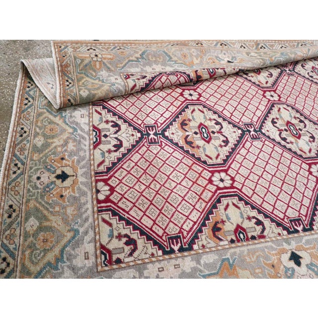 Galerie Shabab Collection Mid-20th Century Turkish Sivas Rug For Sale - Image 10 of 10