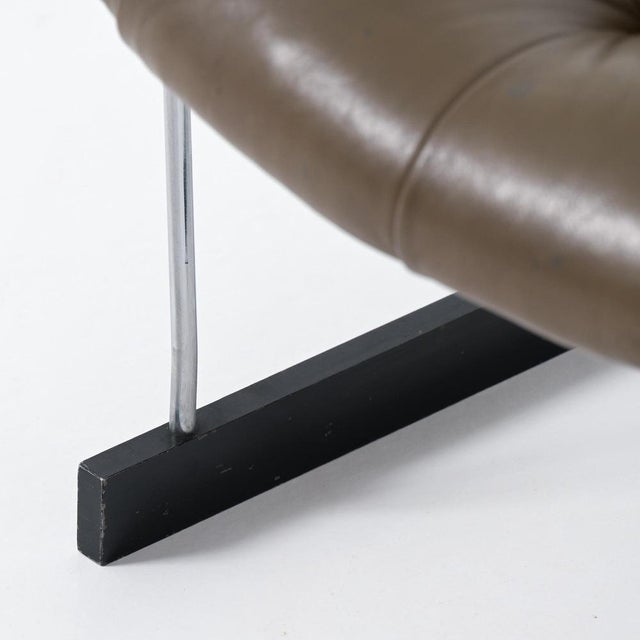 F592 Ottoman in Leather by Geoffrey Harcourt for Artifort, 1960s For Sale - Image 16 of 18