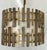 2020s Mid-Century Modern Style Wood and Brass Pendant Light For Sale - Image 5 of 8