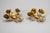 Hollywood Regency Italian Gilt Metal Rose Coat Hooks, 1960s, Set of 2 For Sale - Image 3 of 18
