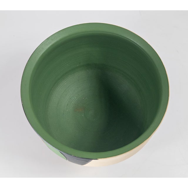 Ceramic 1990's Contemporary Native American Northwest Coast Indian Art Pottery Bowl by Stewart Jacobs For Sale - Image 7 of 10